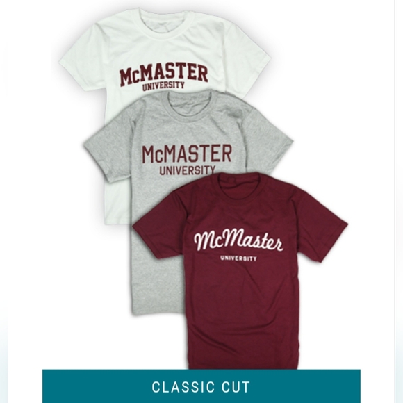 McMaster Other - McMaster University Classic Fit Triple Tee Pack